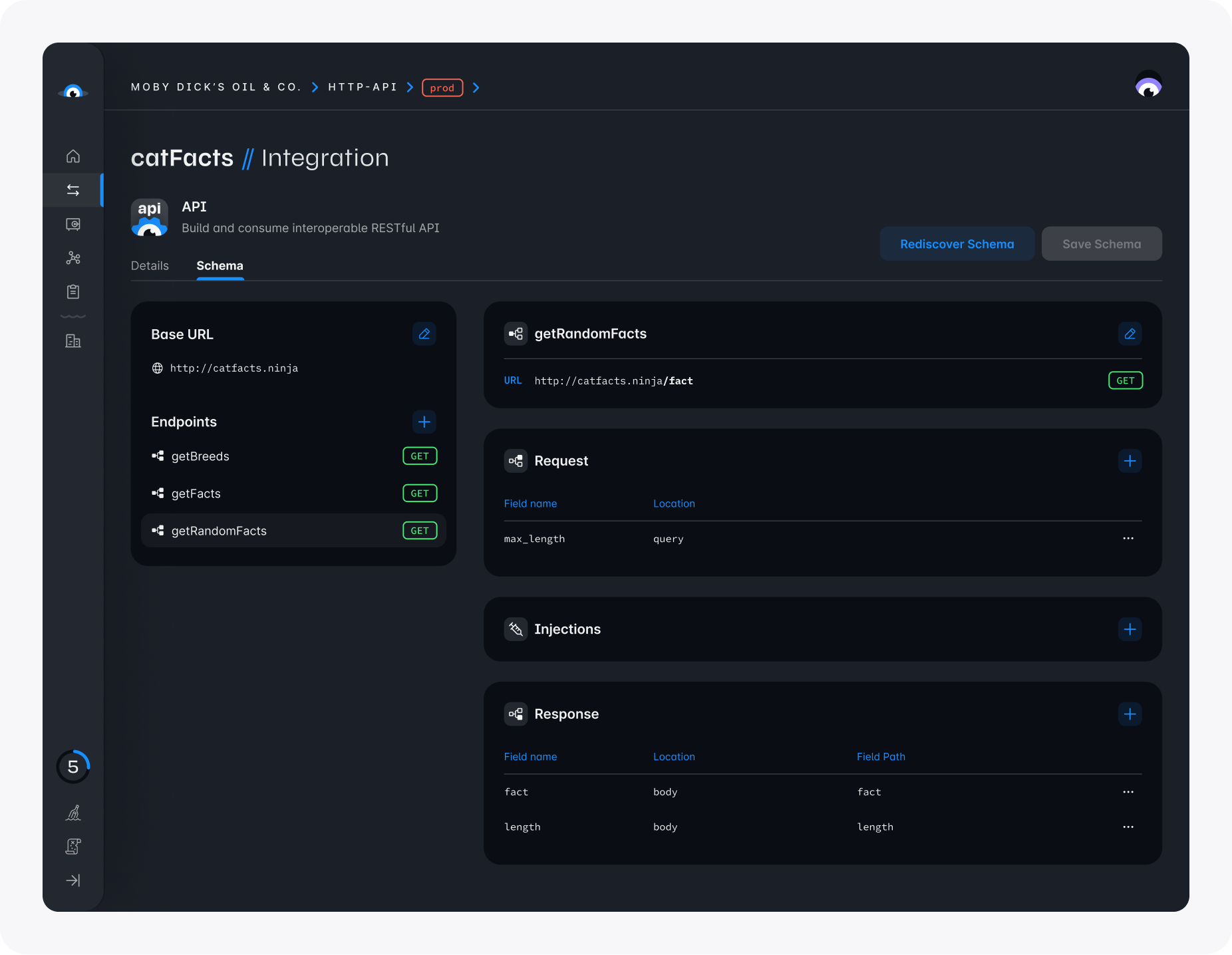 Squid Console API overview