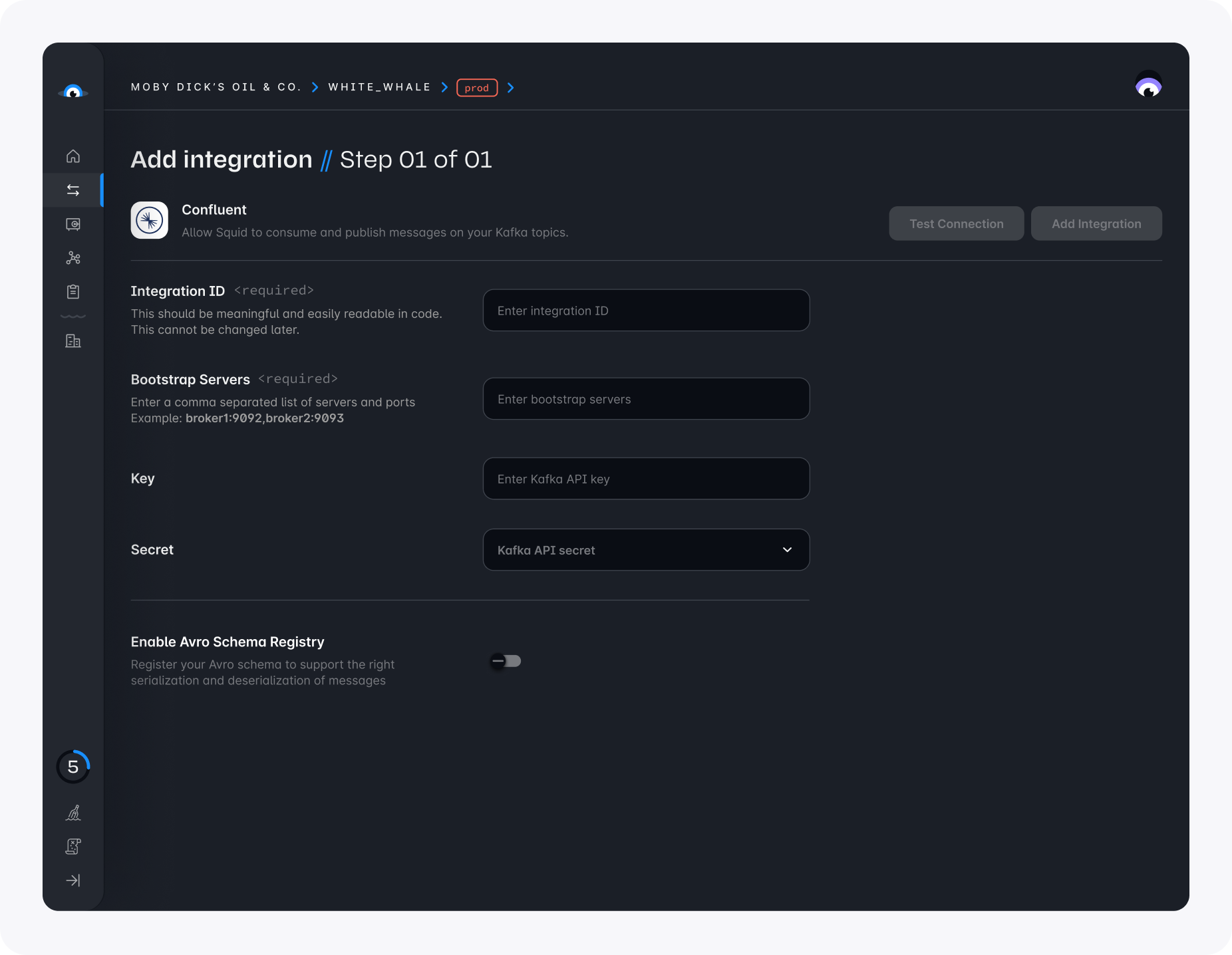 Confluent integration