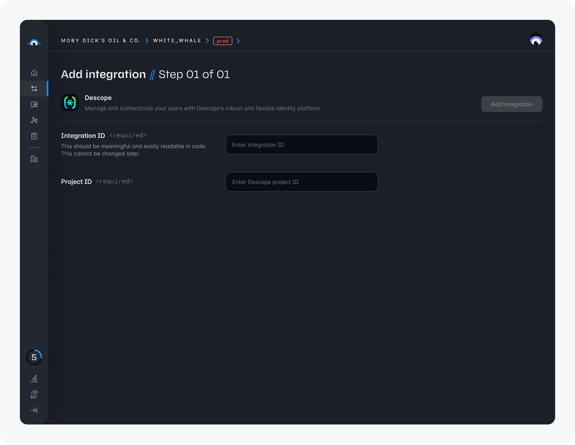 Descope integration