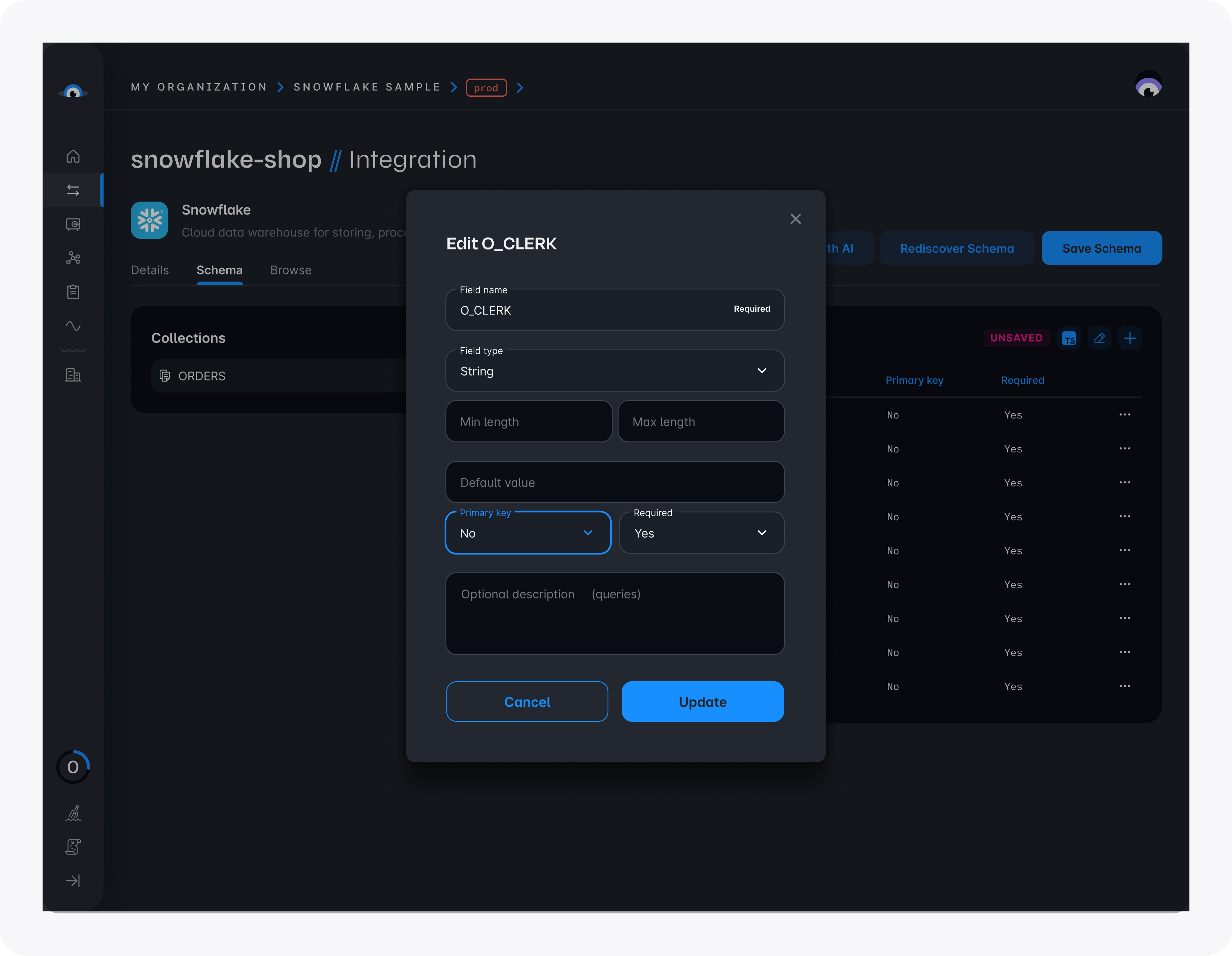 Select primary key