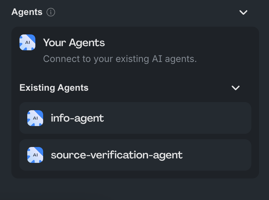 Adding AI Agents