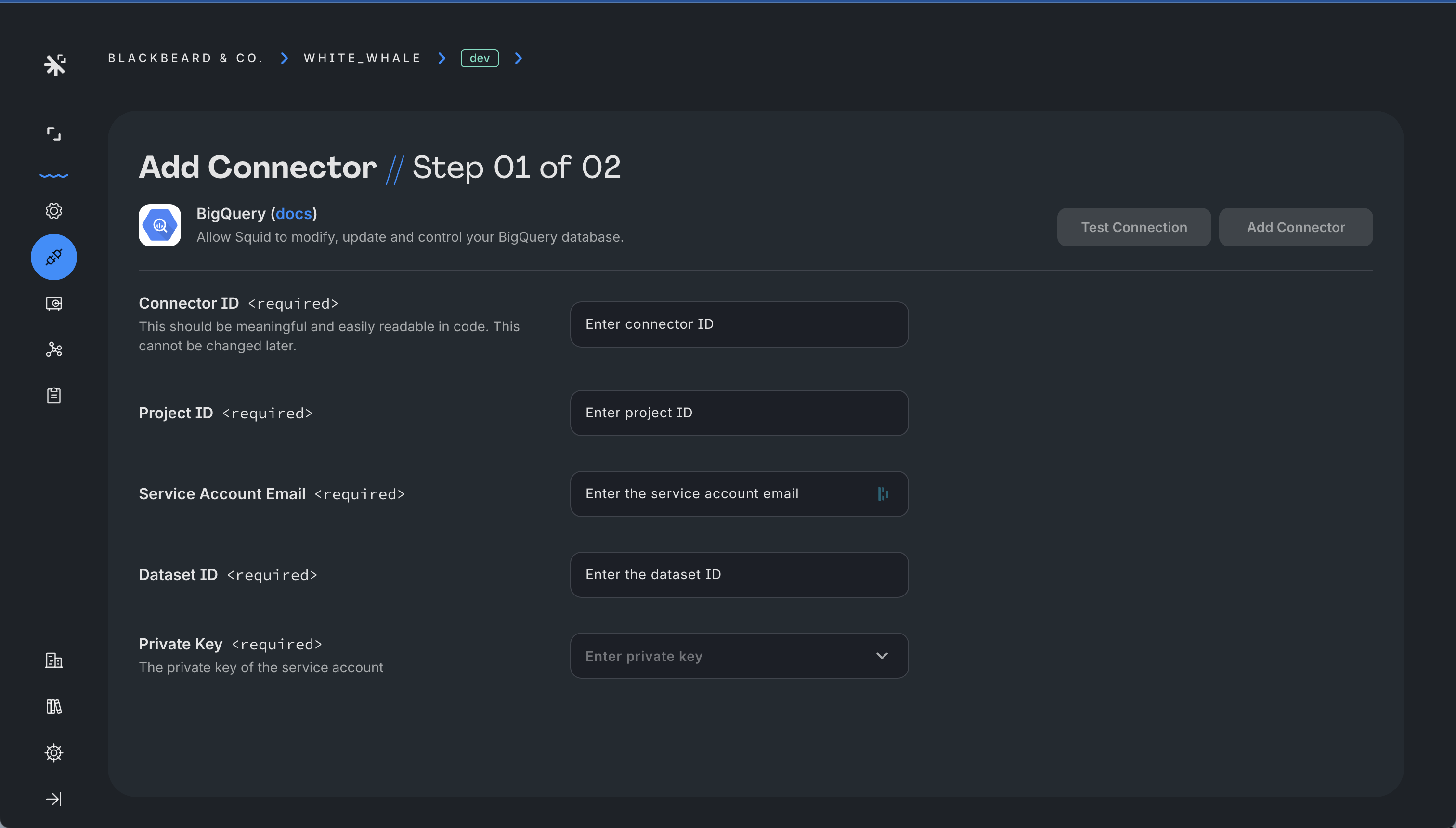 BigQuery connector